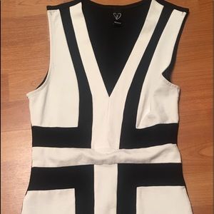 Black & white Bodycon